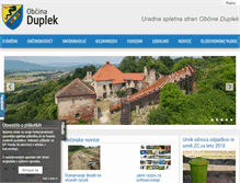 Tablet Screenshot of duplek.si